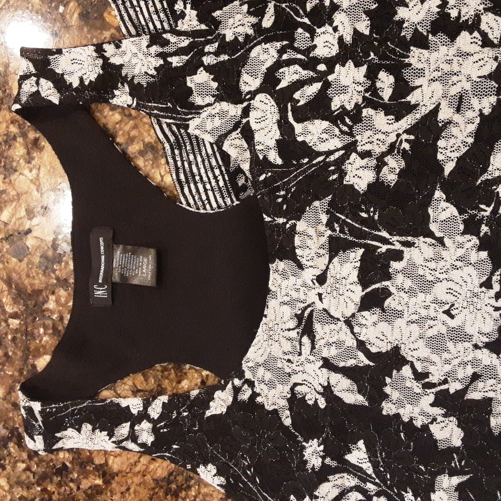 INC International Concepts Lace Tunic